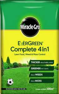 Miracle-Gro EverGreen Complete 4-in-1 Lawn Food 7.05kg - free C&C at Selected Stores
