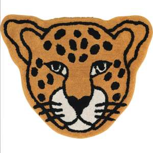 Alex & Zoe 100% Cotton Brown Leopard Pattern Bath Mat for £11.98 click & collect / £13.98 delivered @ TK Maxx