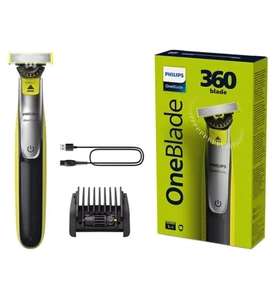 Philips OneBlade 360 for Face with 5-in-1 Adjustable Comb - Trim, Edge, Shave - QP2734/20 £26.66 @ Boots
