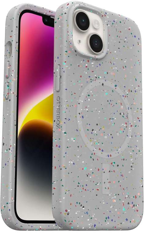 Otterbox I-Phone 13/14/15 / plus MagSafe cases (various speckled colours)