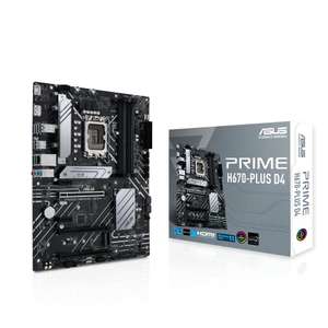 Asus PRIME H670-PLUS D4 ATX LGA1700 Motherboard sold and dispatched by ADMI Limited UK