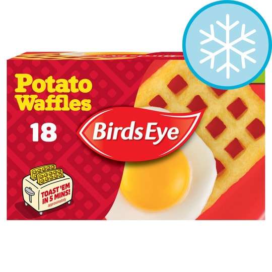 Birds Eye Potato Waffles 18 Pack (Middleton)