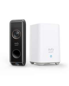 eufy Security Video Doorbell S330 (Battery-Powered) with Homebase, Dual Motion Detection, Sold by AnkerDirect UK