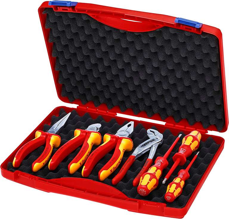 Knipex WZ KN 60 Tool Box 7-Part Set in a Plastic Case VDE £115.31 @ Amazon Germany