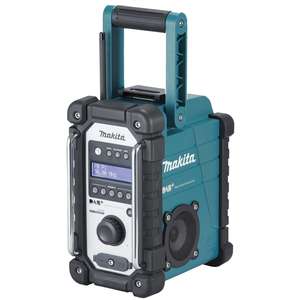 Makita DMR110 DAB/DAB+ 7.2V - 18V Blue Jobsite Radio Body Only £69 at Tools4Trade