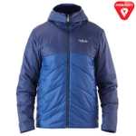 RAB Men's Xenon 2.0 Insulated Hooded Jacket (3 Colours, Size: S-XXL)
