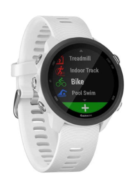 Garmin Forerunner 245 Music GPS Running Watch (Aqua/White) - £164.99 @ Wiggle