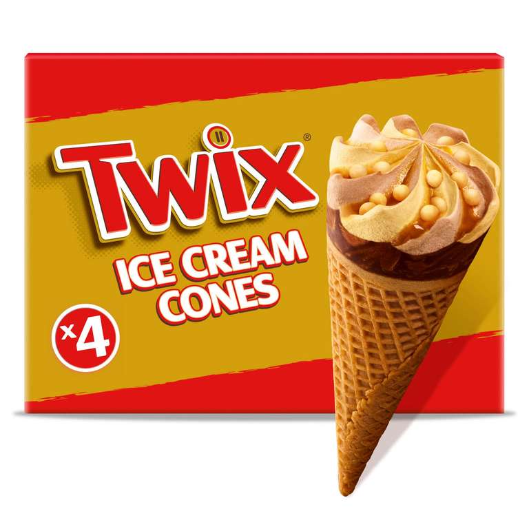 Twix Cones x4 - Ipswich