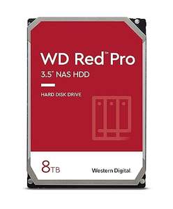 WD Red Pro 8TB NAS 3.5" Internal Hard Drive - 7200 RPM