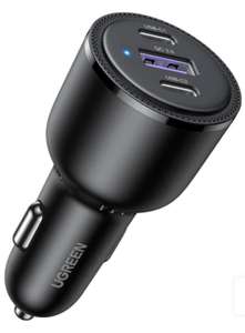 Ugreen 69W PD Car Charger 3 Ports