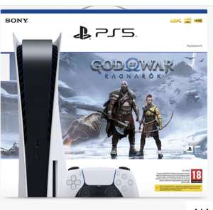 PlayStation 5 Console Disc Edition + God Of War Game