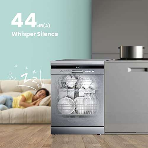 COMFEE' Freestanding Dishwasher FD1435E-X with 14 place settings
