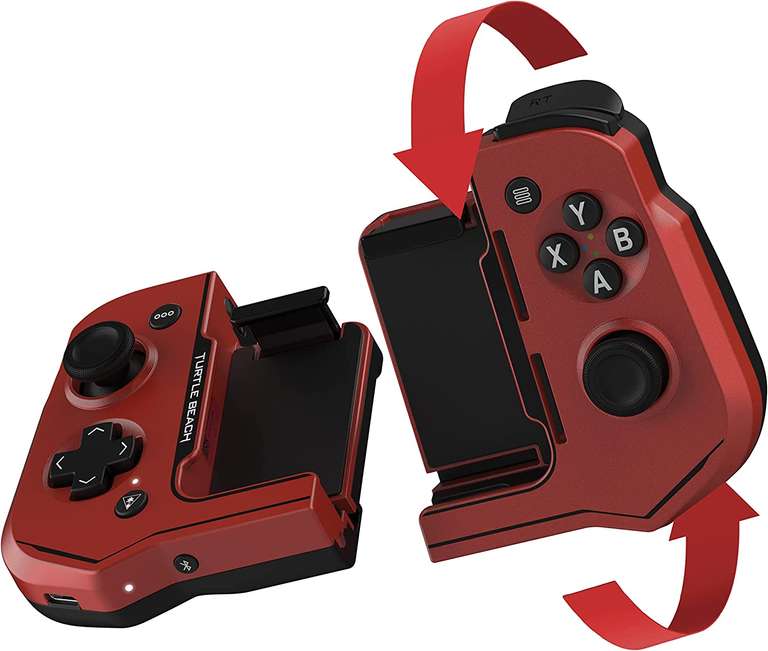 Turtle Beach Atom Mobile Gaming Controller for Android – Red/Black