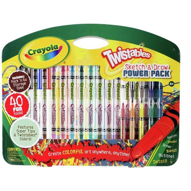 Crayola Twistables Sketch and Draw Set - £4.90 (Free Click and Collect