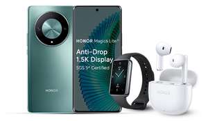 HONOR Magic6 Lite 5G - 256 GB + Free 300GB Voxi sim, valid for 1 month + claim HONOR Band 9 and HONOR Earbuds X