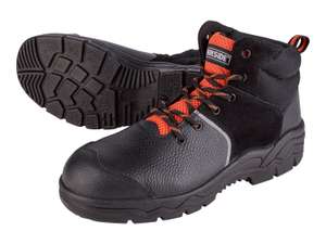 Parkside S3 Leather/Textile Safety Boots Sizes 7.5-11.5 UK £19.99 @ Lidl