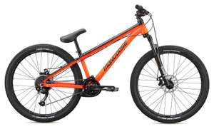 Mongoose Fireball Dirt Jump 26" Mountain Bike 9 Speed (Orange and White available) - sold by Pacific Cycle
