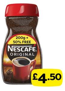 Nescafe Original 300g (200g + 50% free)