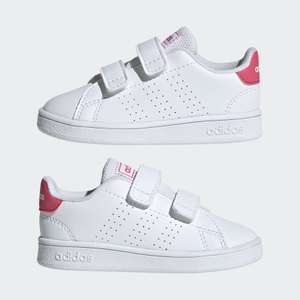 adidas Kids Advantage Shoes (in Cloud White / Real Pink) - £13.68 With Code + + Free Delivery With AdiClub - @ adidas