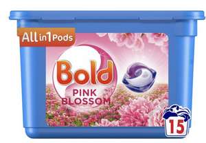 Bold all in 1 Pink Blossom laundry pods 15 pack - £2 instore @ Tesco (Dumfries)