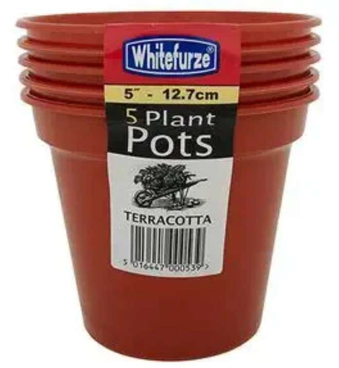 Whitefurze Plant pots - Prices from £1.25 to £1.75 @ Sainsburys