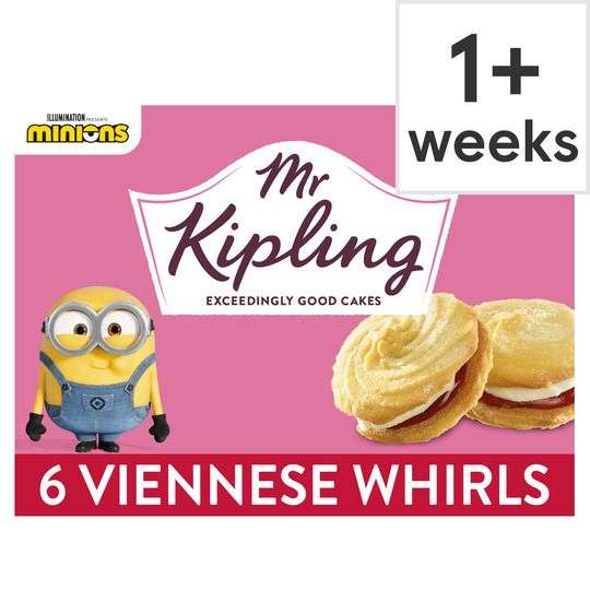 Mr Kipling Viennese Whirls 6 Pack (Clubcard Price)