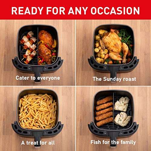 Tefal Easy Fry XXL 2in1 Digital Dual Air Fryer & Grill, 6.5L - £109 @ Amazon