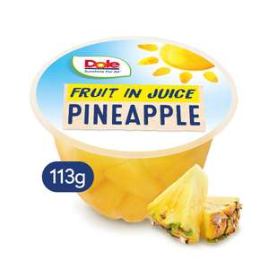 Dole Pineapple in Juice (113g) 3 for £1 @ Heron Grimsby