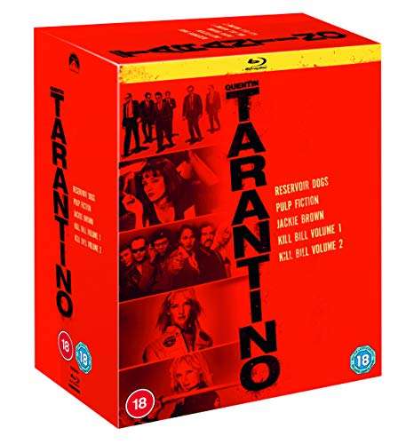 Quentin Tarantino 5 Movie Collection Blu-ray £20 @ Amazon