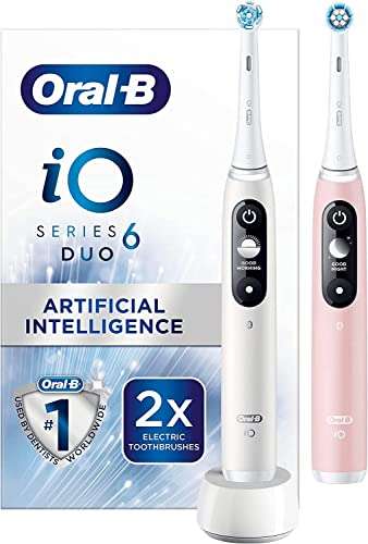Oral-B iO6 2x Electric Toothbrushes with Revolutionary iO Technology £120.45 @ Amazon