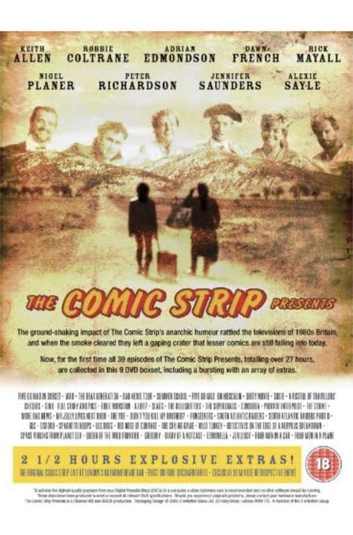 The Comic Strip Presents - Complete DVD (used) W/code