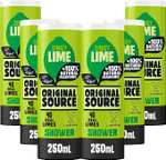 Original Source Shower Gel 6x250ml (Mint & Tea Tree/Coconut/Lavender/Lemon & Tea Tree/Lime/Rhubarb & Rberry): (£5.70/£5.10 Subscribe & Save)