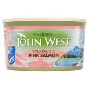 John West Wild Pacific Pink Salmon 213g - £2.09 @ Asda
