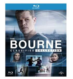 The Bourne Classified Collection - 4 used Blu ray films - Used £5.29 @ Music Magpie