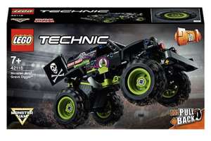 LEGO Technic Monster Jam Grave Digger Toy 42118 £11.50 Free Click & Collect at George (Asda)