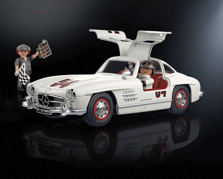 Playmobil Mercedes-Benz 300 SL, 70922 Model Car for Adults or Toy Car for Children, 5-99 Years