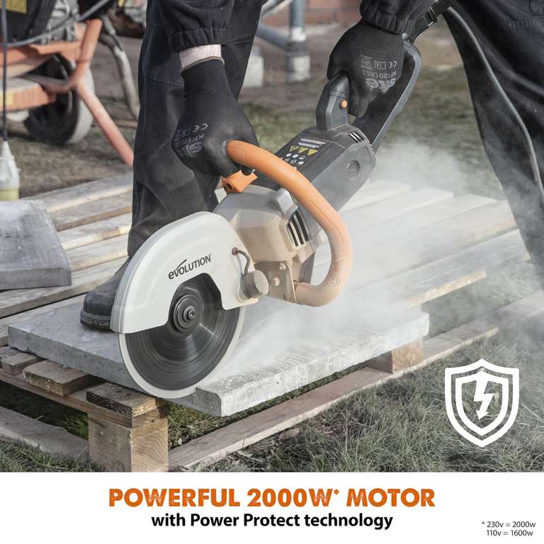 Evolution Power Tools R230DCT Disc Cutter w/voucher £113.95 at Amazon ...