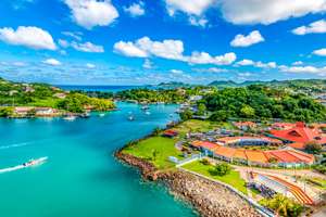 Direct return flights from London to Castries (Santa Lucia), in June via TUI
