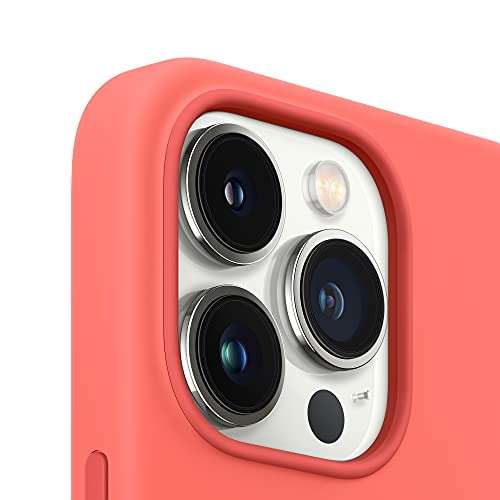Apple Silicone Case with MagSafe for iPhone 13 Pro Pink Pomelo - £11.97 @ Amazon