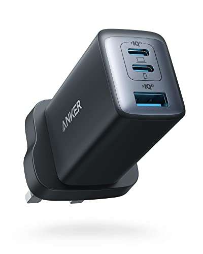 Anker USB C Plug, 735 Charger (Nano II 65W), PPS 3-Port Fast Compact USB C Charger - Sold By Anker Direct FBA