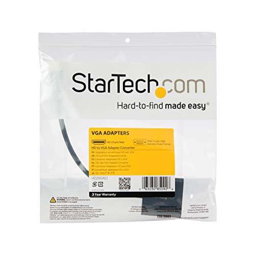 StarTech 1080p 60Hz HDMI to VGA High Speed Display Adapter £4.99 @ Amazon