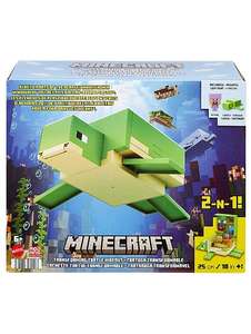 Minecraft Transforming Turtle Hideout Playset £17 free click and collect at George