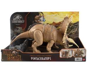 Jurassic World Mega Destroyers Pentaceratops Figure - £14.24 with code delivered at bargainmax.co.uk