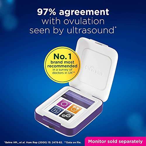 Clearblue Refill Pack For Advanced Fertility Monitor: 20 Fertility Tests For Ovulation & 4 Pregnancy Tests - £21.30 / £19.17 S&S @ Amazon