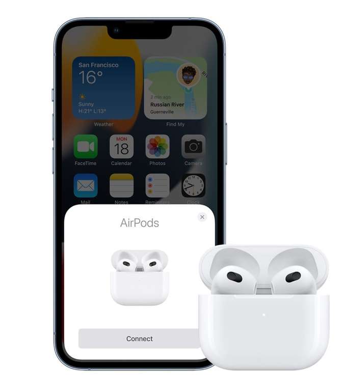 Apple AirPods 3rd Generation with MagSafe Charging Case £159 @ Laptops Direct