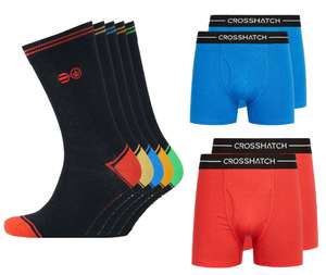 Last minute stocking filler - 2pack Boxer + 5pack Sock Reduced with Code