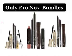 £10 Each No7 Cosmetics Eye,Brow & Lip Collection/Eye Essentials Collection 1/2 +£1.50 Click and collect @ Boots