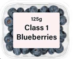 Blueberries Class 1 125g