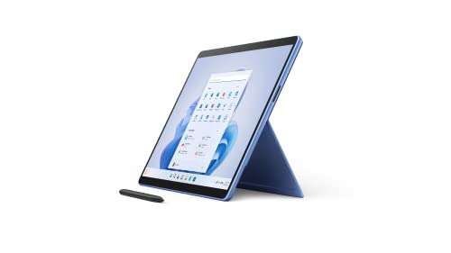 Microsoft Surface Pro 9 - 13 Inch 2-in-1 Tablet PC - Blue - Intel Core i5, 8GB RAM, 256GB SSD £840.65 @ Amazon