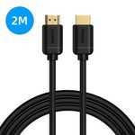 2m 4K(60Hz) HDMI Cable 2.0 High Speed Lead -2160p 3d HDTV/UHD Ultra For PS4/XBOX ONE £3.59 delivered @ eBay/baseus_direct_store